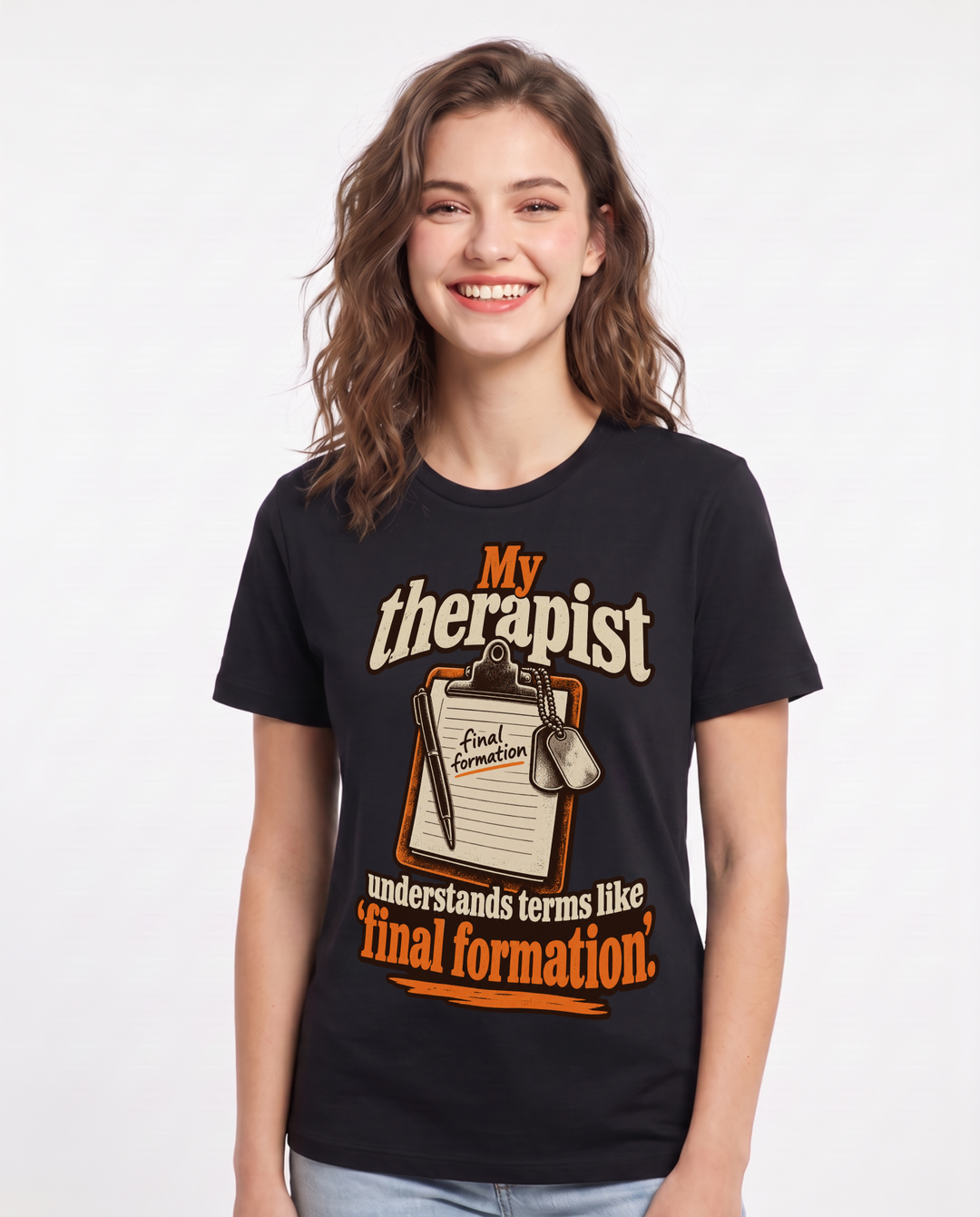 Veteran Black T-Shirt for Women – Everyday Expression Graphic Tee product image 3
