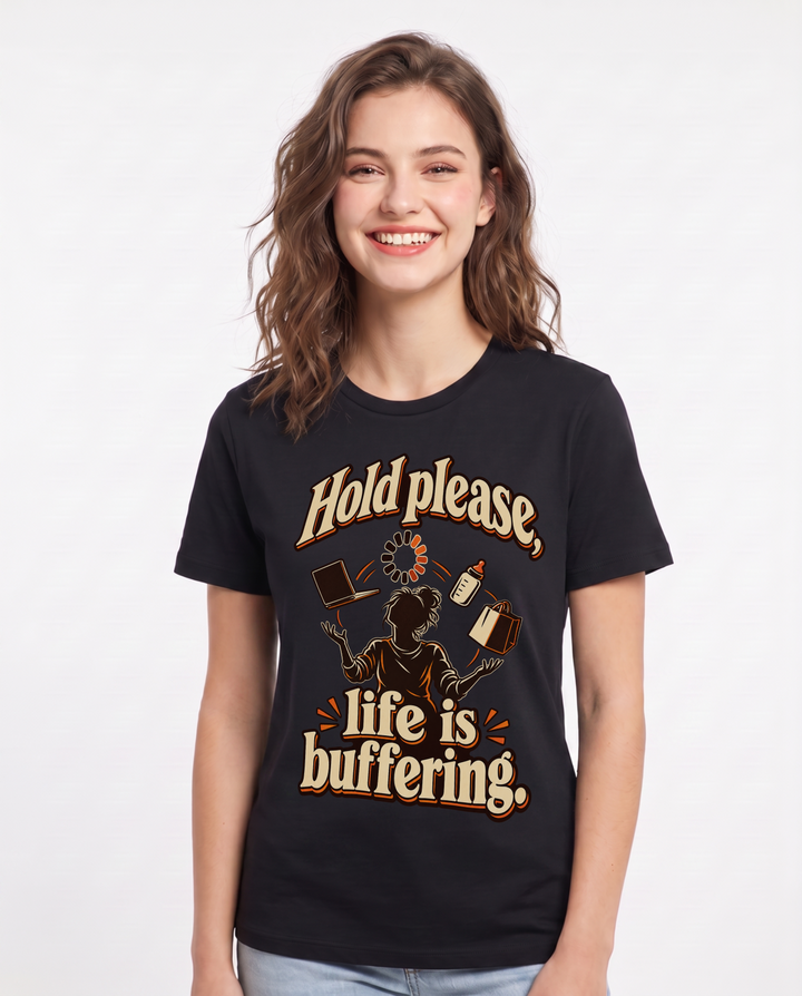 Gaming Black T-Shirt for Women – Game Night Graphic Tee product image 3