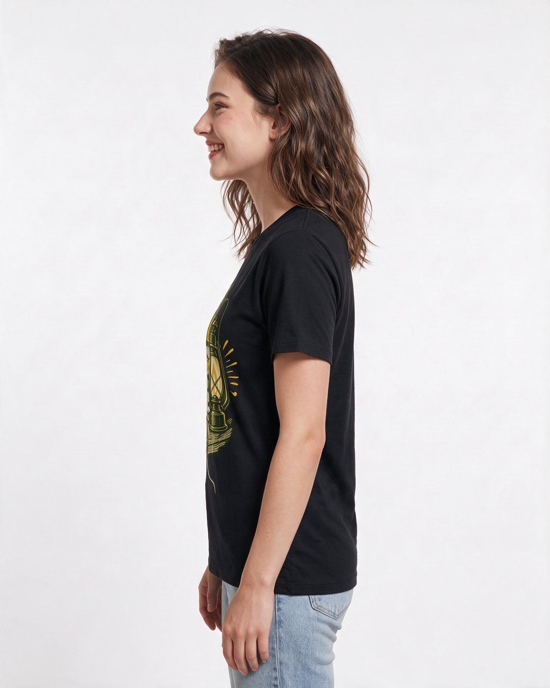 Christian Faith Black T-Shirt for Women – Everyday Expression Graphic Tee product image 2