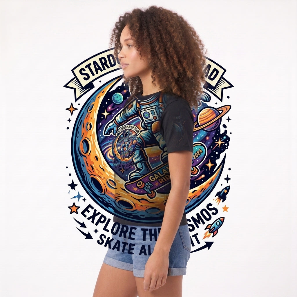 Black Black T-Shirt mockup 1