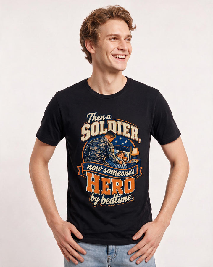 Veteran Black T-Shirt for Men – Everyday Expression Graphic Tee product image 1