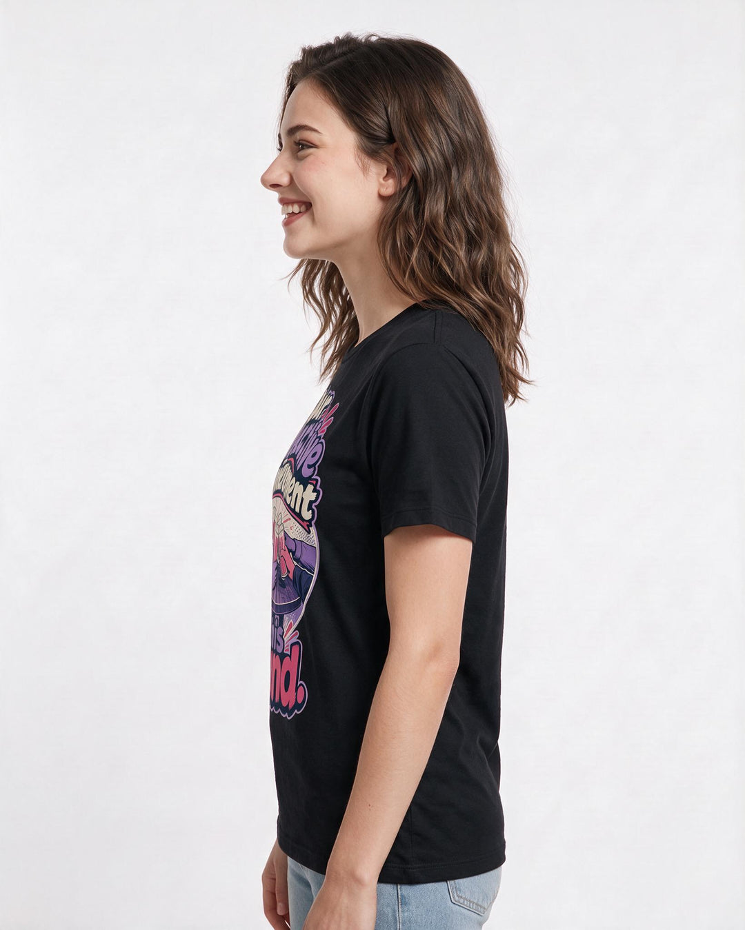 Funny Beer Women's Black T-Shirt – Our collective achievement is this product image 2