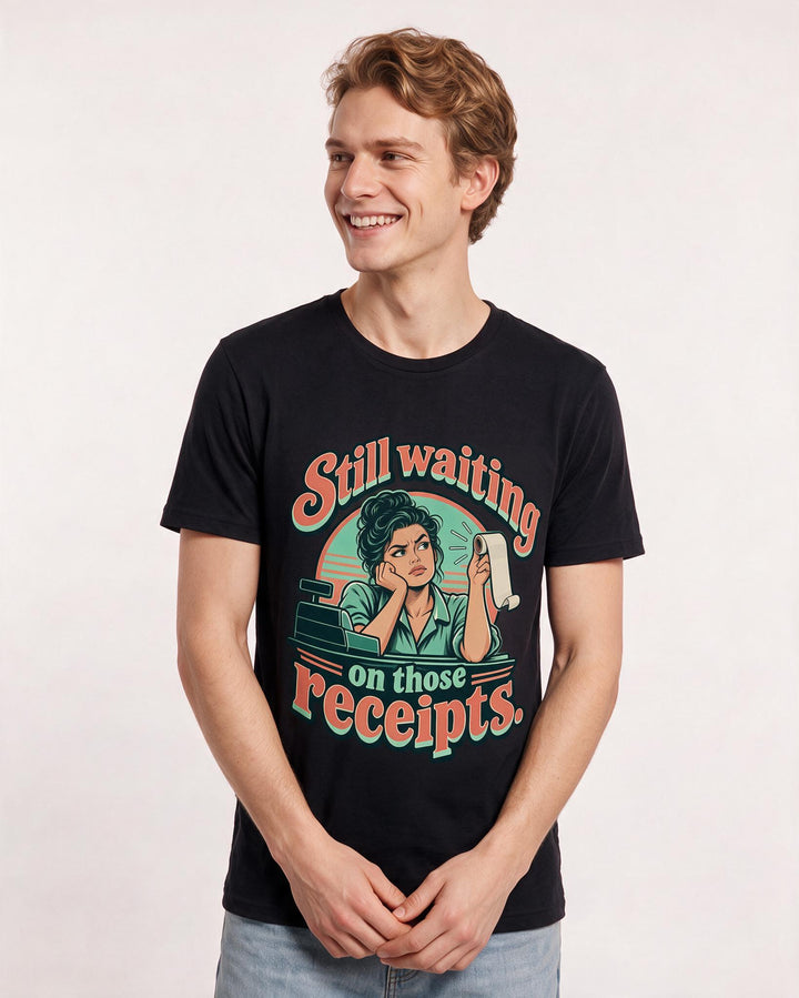 Political Statement Black T-Shirt for Men – Everyday Expression Graphic Tee product image 1