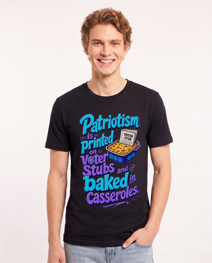 Patriotic Black T-Shirt for Men – Everyday Expression Graphic Tee product image 3