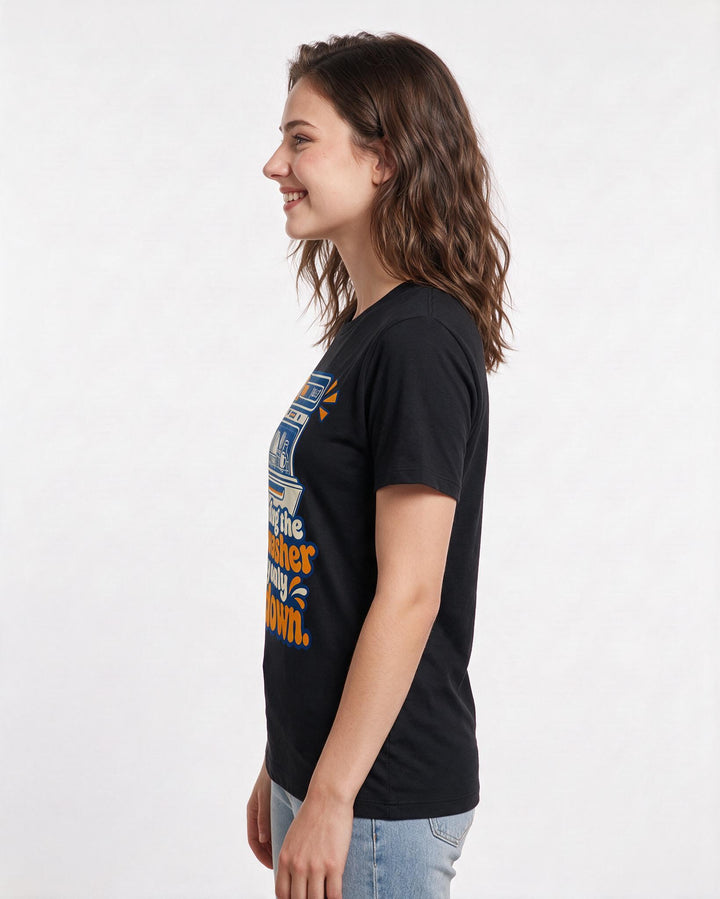 Gaming Black T-Shirt for Women – Game Night Graphic Tee product image 2