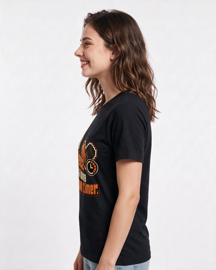 Gaming Black T-Shirt for Women – Game Night Graphic Tee product image 2