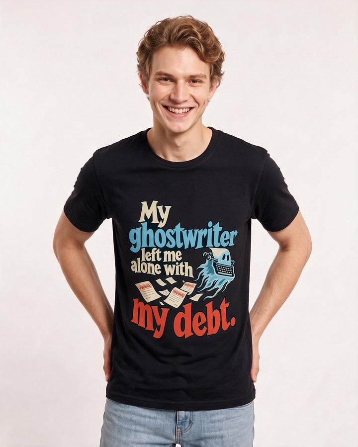Halloween Black T-Shirt for Men – Halloween Theme Graphic Tee product image 1