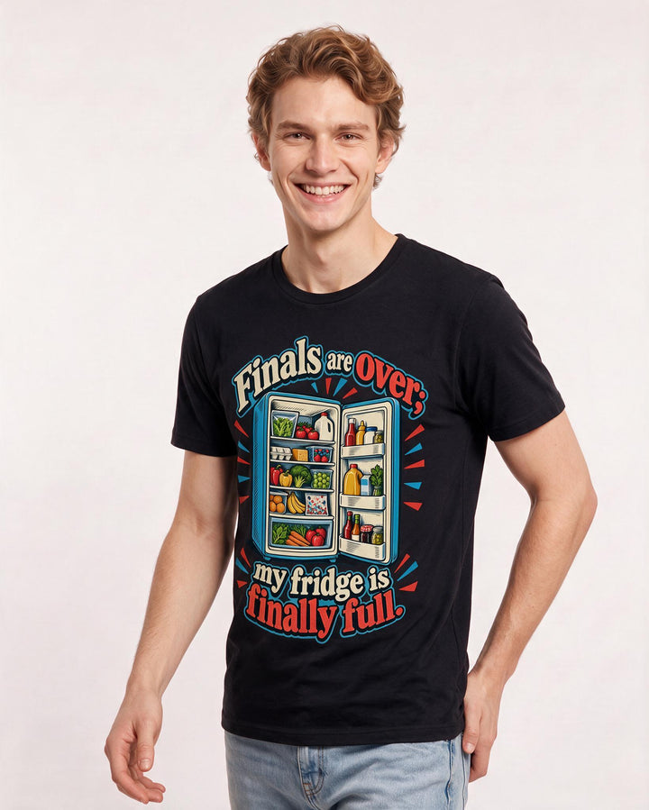 Graduation Black T-Shirt for Men – Everyday Expression Graphic Tee product image 1