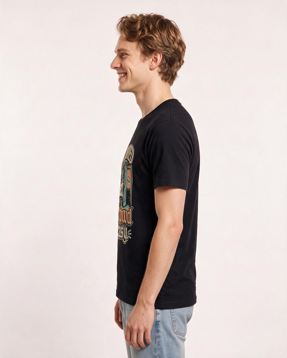 Pride Men's Black T-Shirt – I survived the closet, this crowd is product image 2