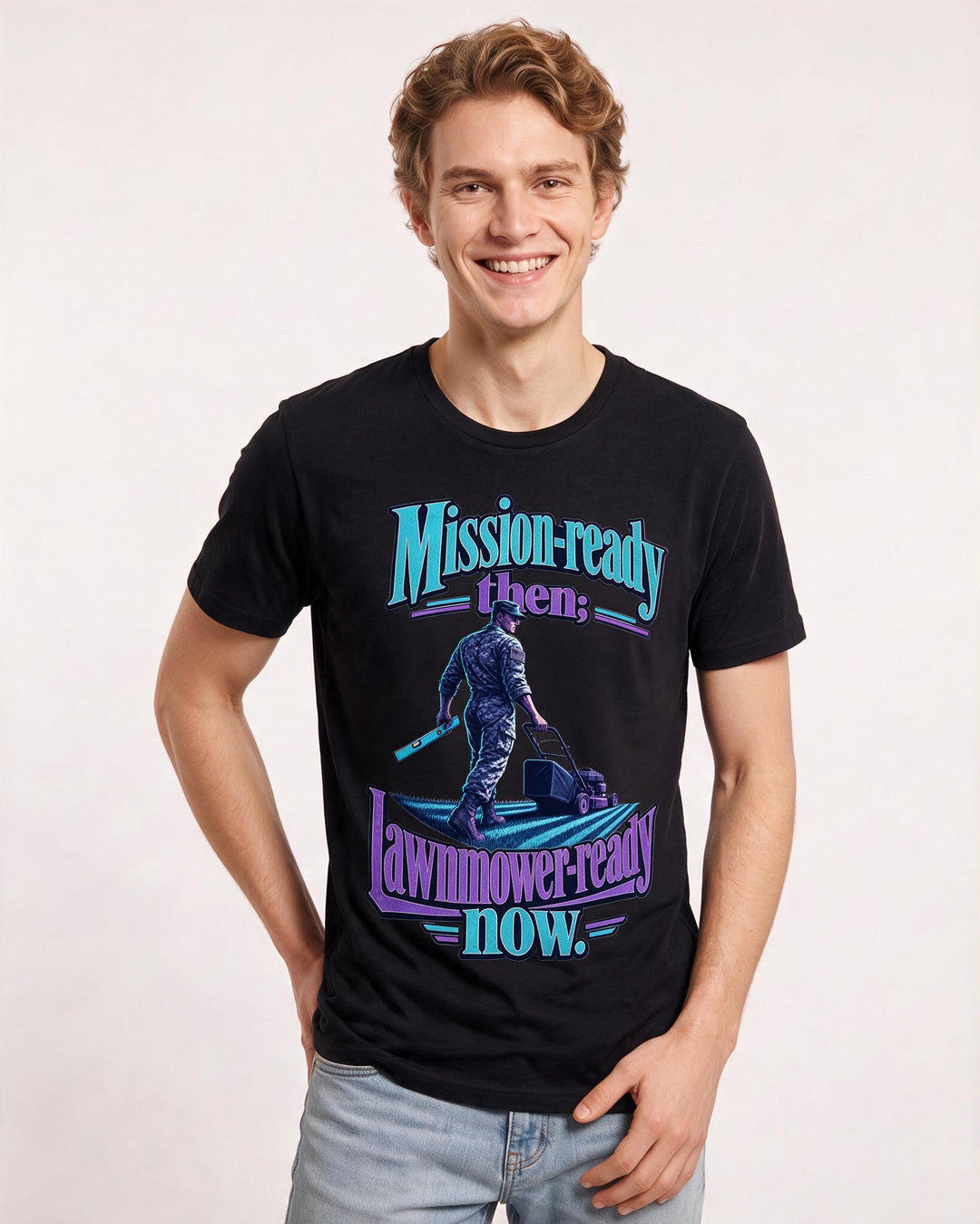 Veteran Black T-Shirt for Men – Everyday Expression Graphic Tee product image 3