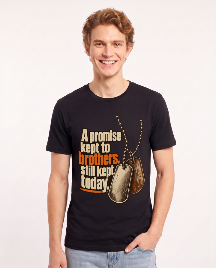 Veteran Black T-Shirt for Men – Everyday Expression Graphic Tee product image 3
