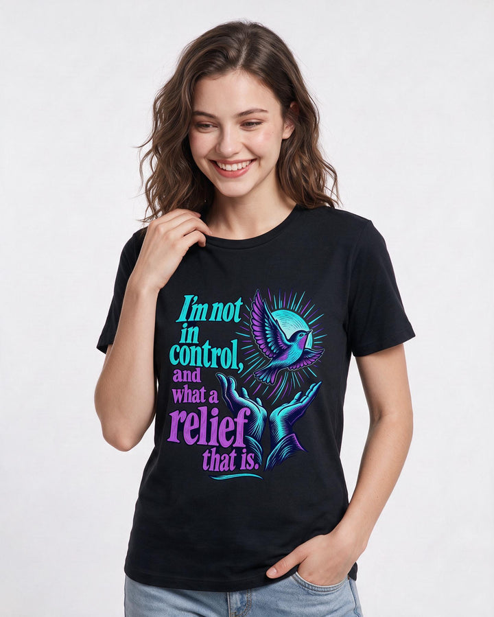 Christian Faith Black T-Shirt for Women – Everyday Expression Graphic Tee product image 1