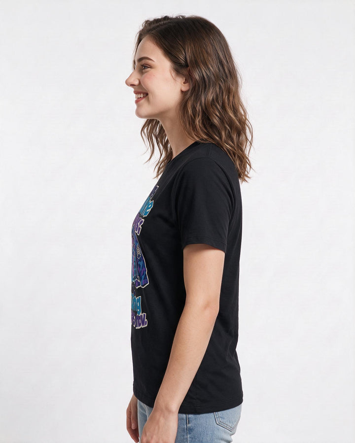 Veteran Black T-Shirt for Women – Everyday Expression Graphic Tee product image 2