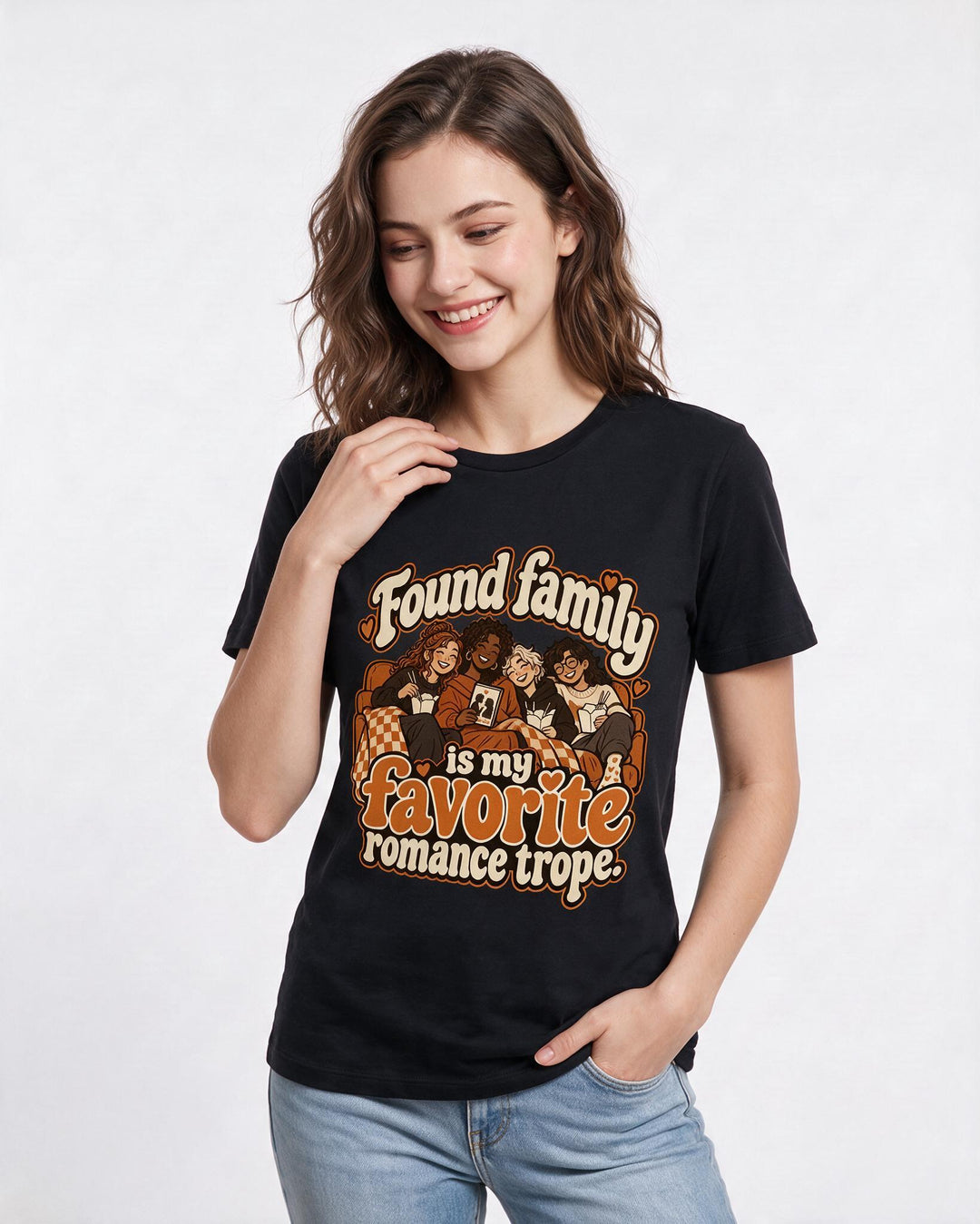 Pride Black T-Shirt for Women – Everyday Expression Graphic Tee product image 1