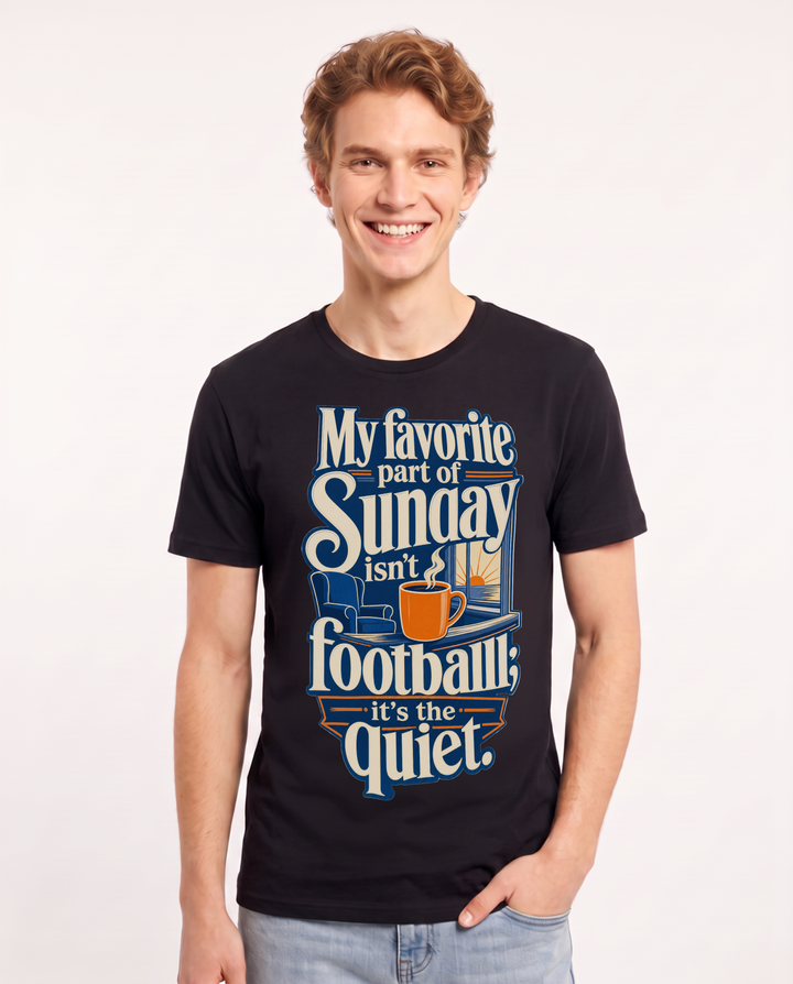 Dad Men's Black T-Shirt – t football; it product image 1