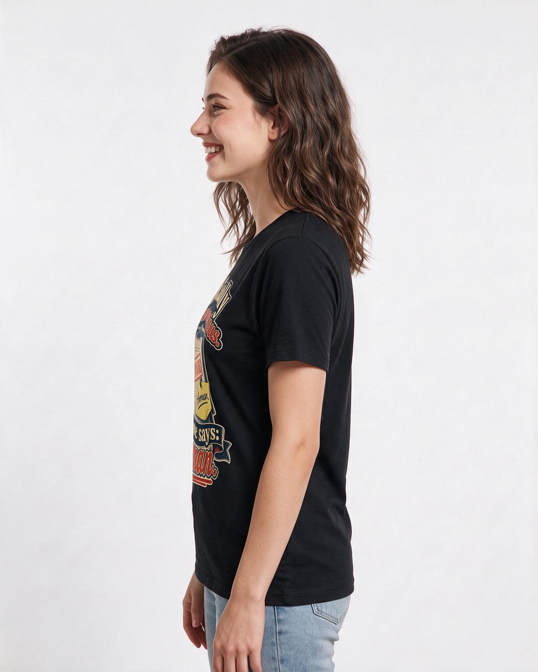 Nurse Women's Black T-Shirt – Officially charted: anxious. My note product image 2