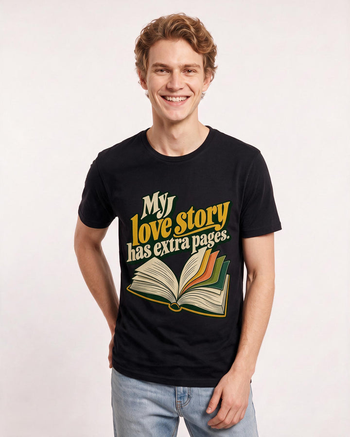 Pride Black T-Shirt for Men – Everyday Expression Graphic Tee product image 1