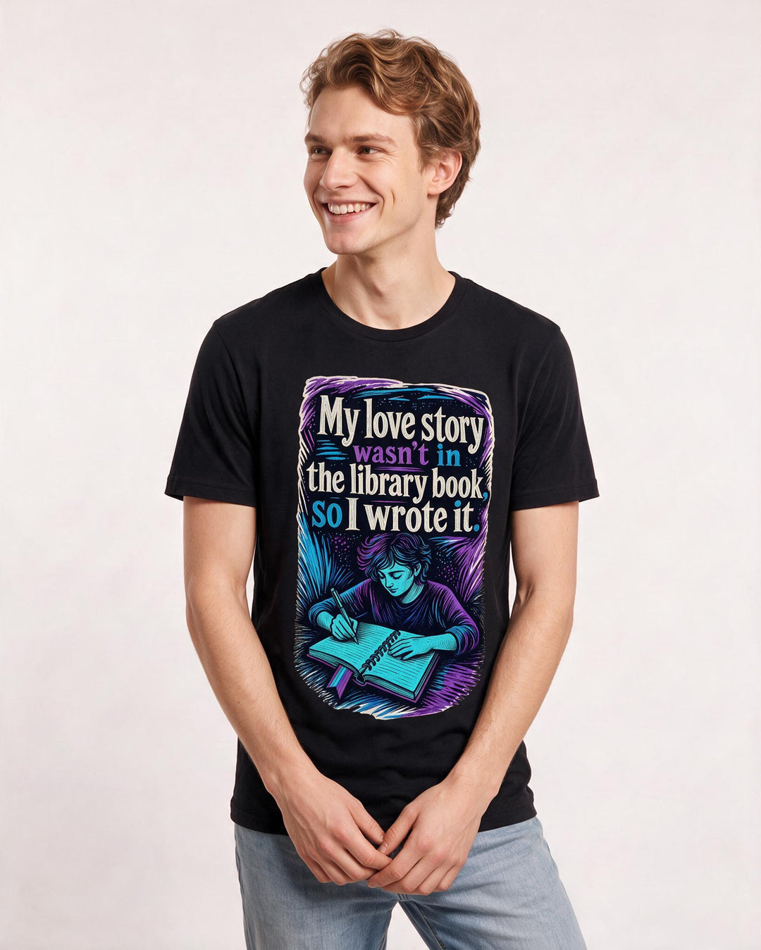 Pride Black T-Shirt for Men – Everyday Expression Graphic Tee product image 1