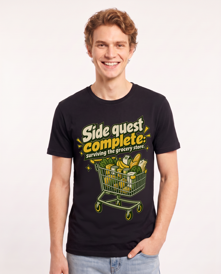 Gaming Black T-Shirt for Men – Game Night Graphic Tee product image 3