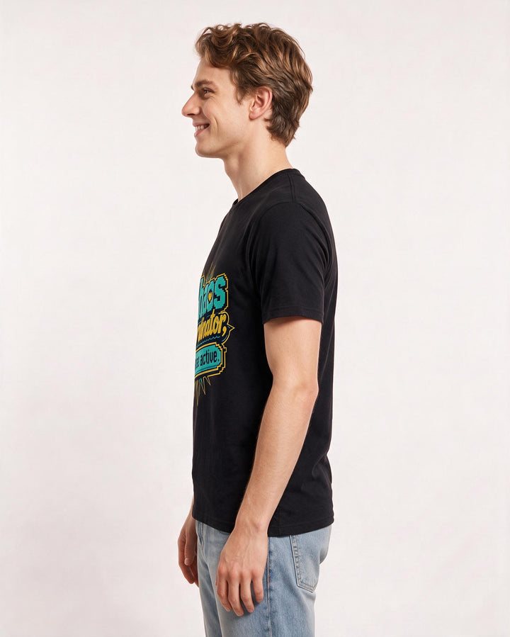 Nurse Black T-Shirt for Men – Nursing Life Graphic Tee product image 2