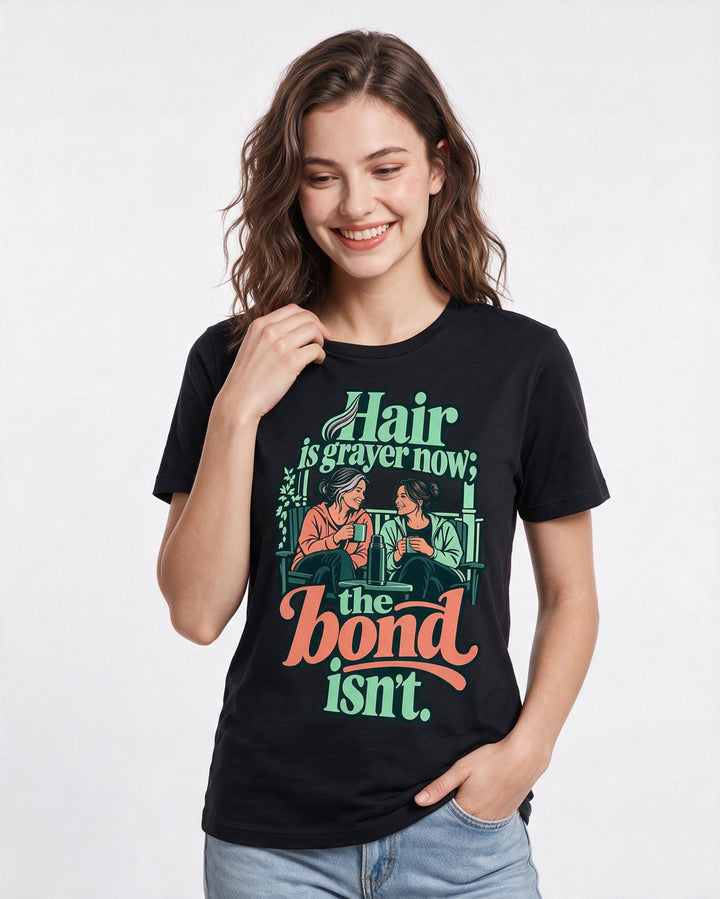 Veteran Black T-Shirt for Women – Everyday Expression Graphic Tee product image 1