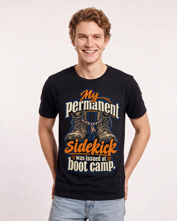 Veteran Black T-Shirt for Men – Everyday Expression Graphic Tee product image 1