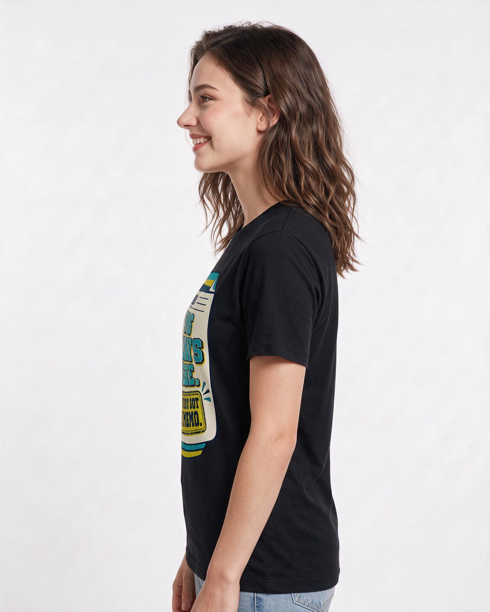 Pride Black T-Shirt for Women – Everyday Expression Graphic Tee product image 2
