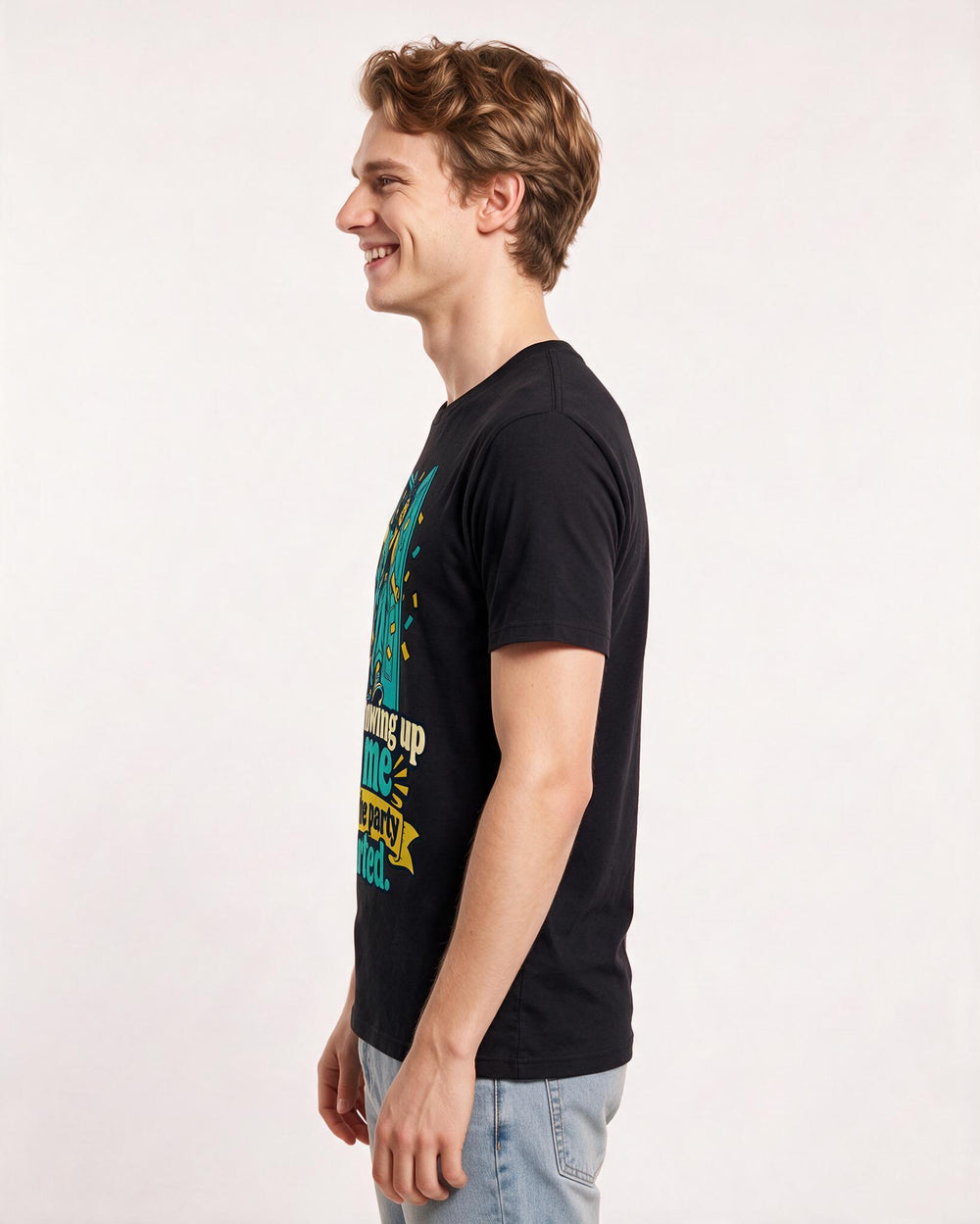 Pride Black T-Shirt for Men – Everyday Expression Graphic Tee product image 2