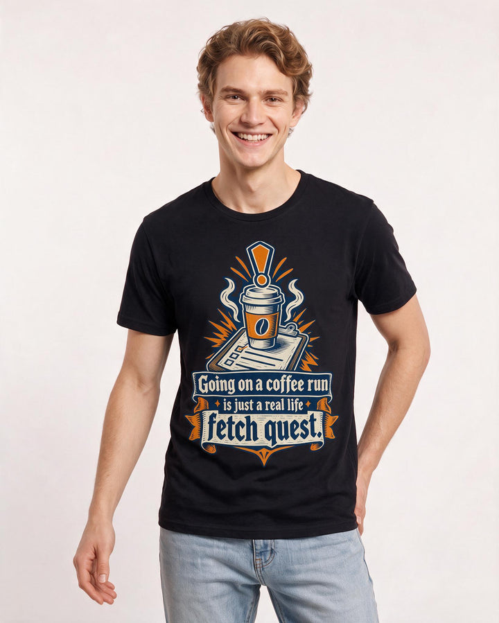 Gaming Black T-Shirt for Men – Game Night Graphic Tee product image 1