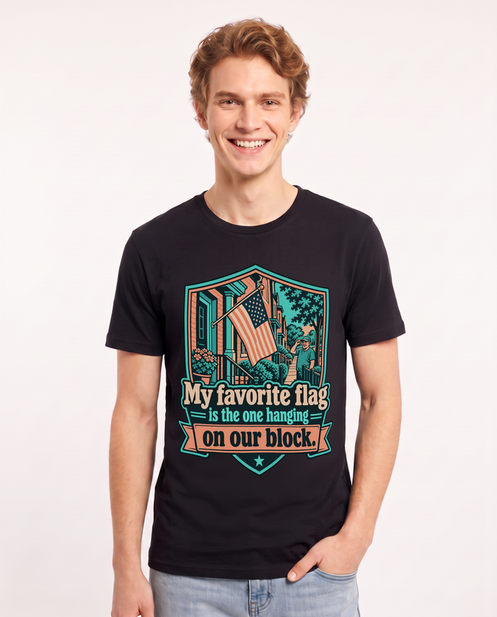 Patriotic Black T-Shirt for Men – Everyday Expression Graphic Tee product image 3
