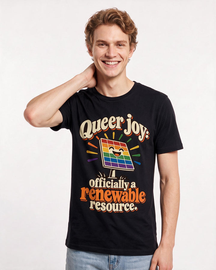 Pride Black T-Shirt for Men – Everyday Expression Graphic Tee product image 1