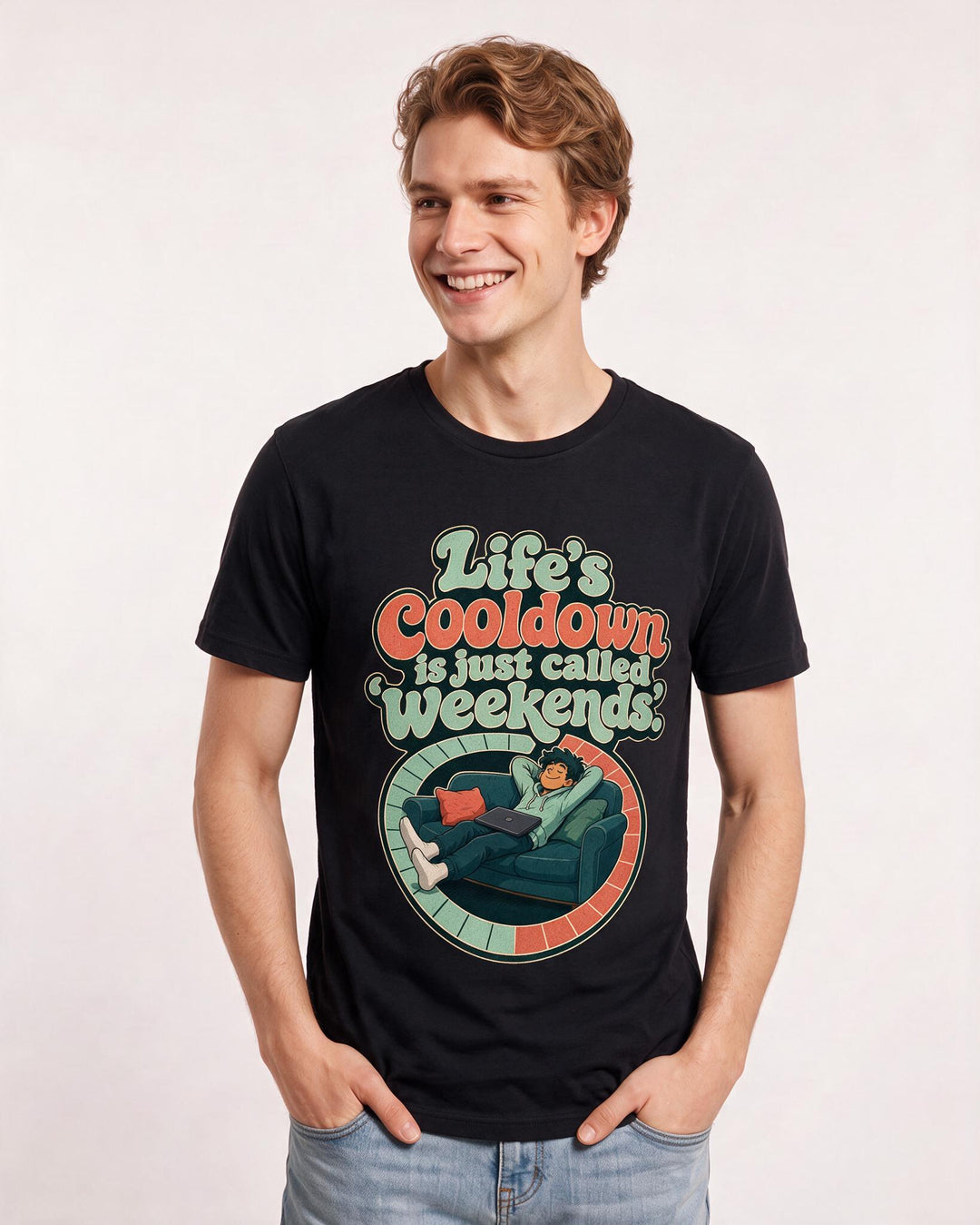 Gaming Black T-Shirt for Men – Game Night Graphic Tee product image 3