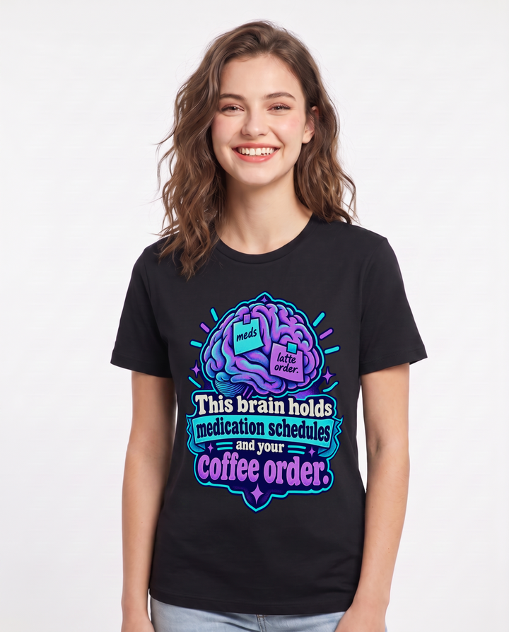 Nurse Black T-Shirt for Women – Nursing Life Graphic Tee product image 3