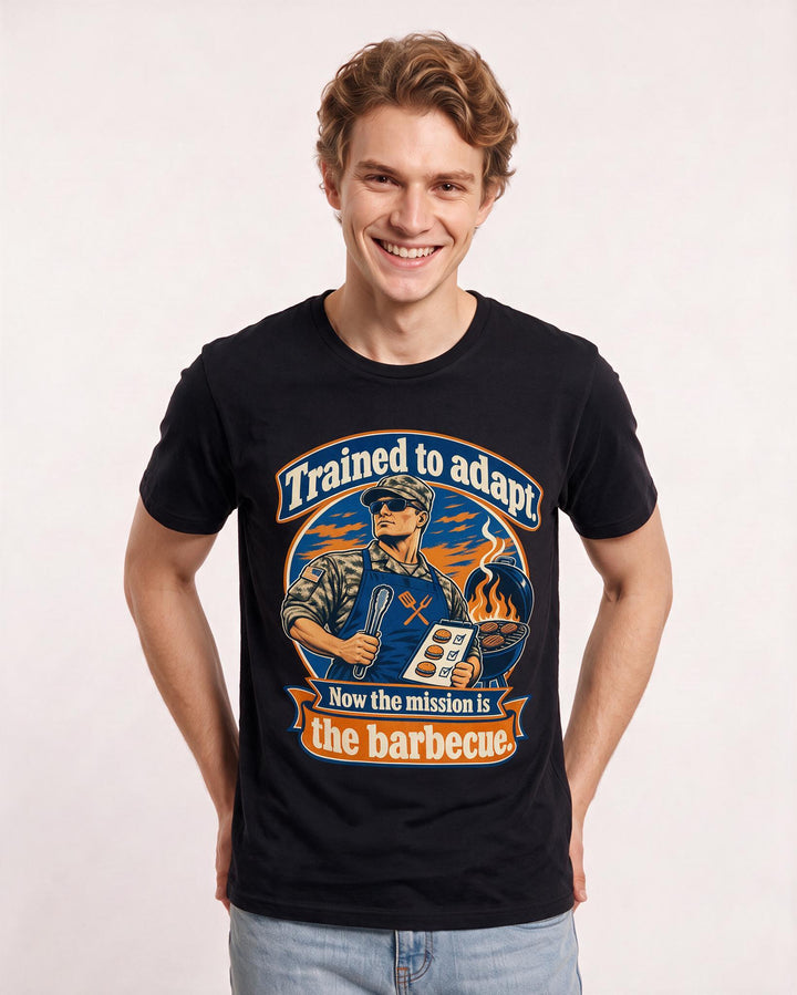 Veteran Black T-Shirt for Men – Everyday Expression Graphic Tee product image 1