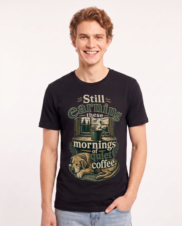 Veteran Black T-Shirt for Men – Everyday Expression Graphic Tee product image 1