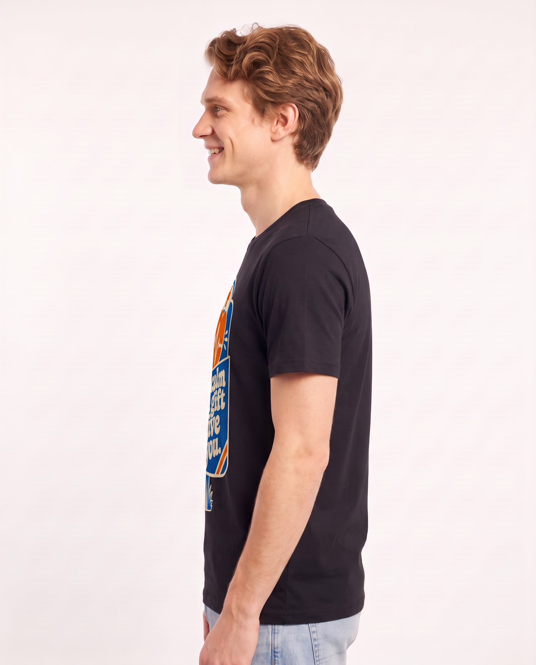 Nurse Gift Men's Black T-Shirt - My calm is a gift I give to you. product image 2