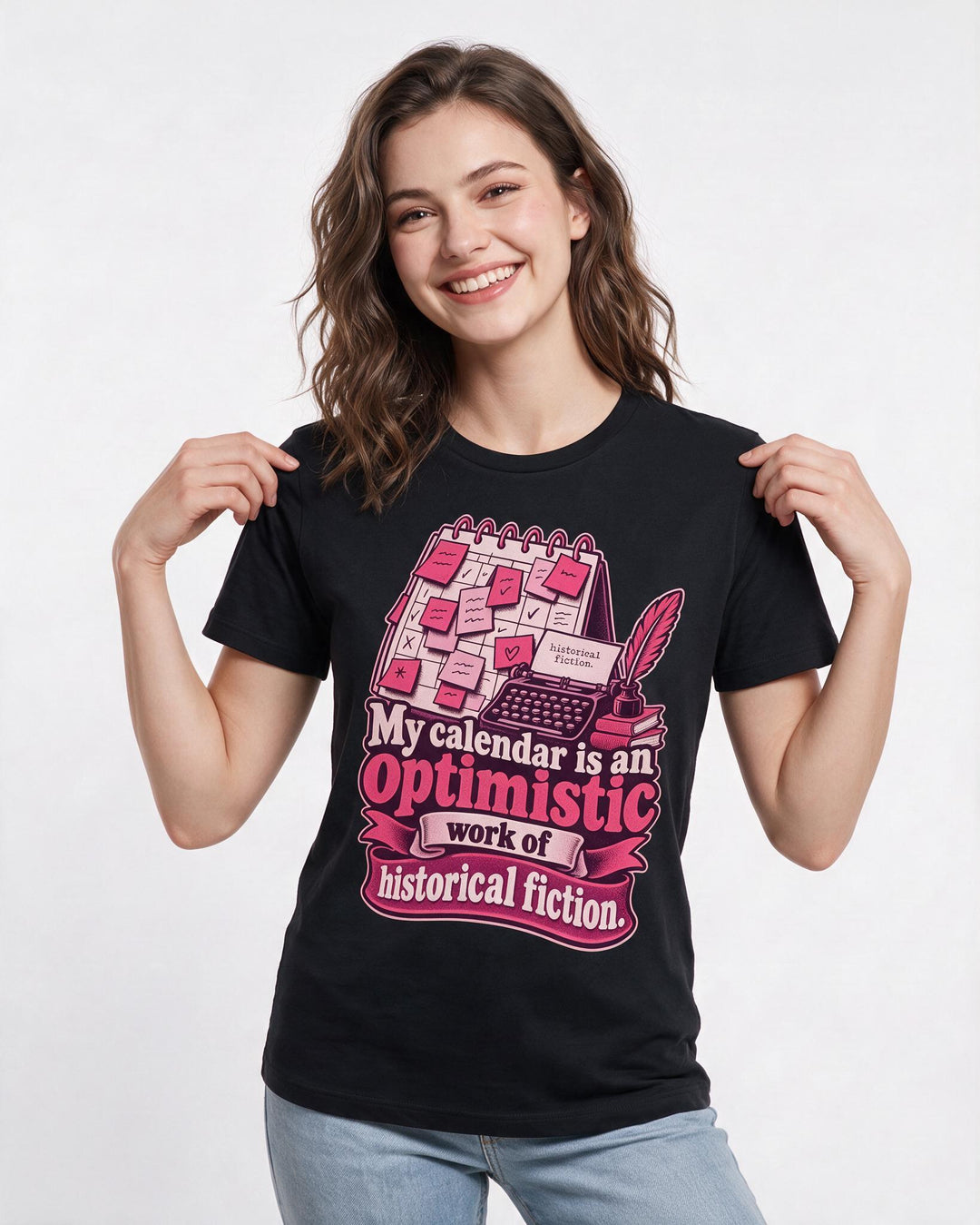 Meme Black T-Shirt for Women – Everyday Expression Graphic Tee product image 1