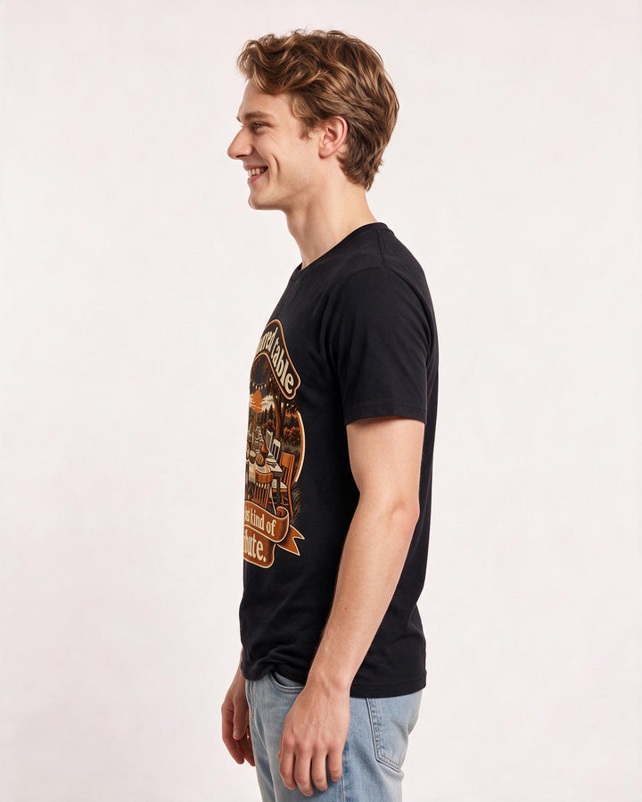 Patriotic Black T-Shirt for Men – Everyday Expression Graphic Tee product image 2