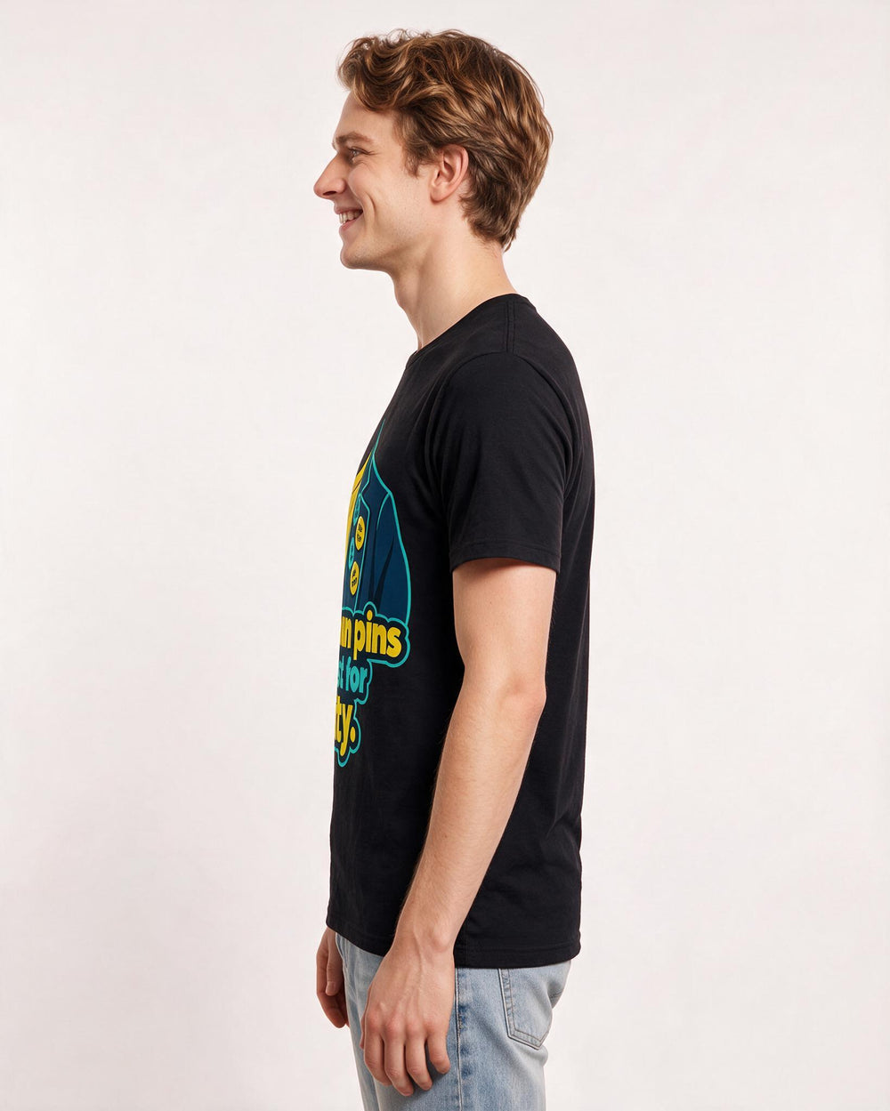 Pride Black T-Shirt for Men – Everyday Expression Graphic Tee product image 2