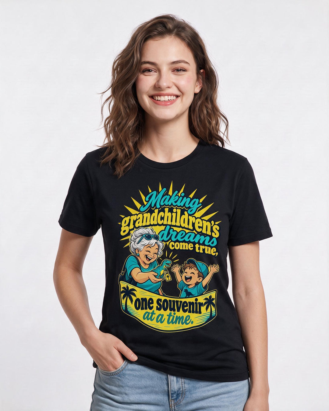 Mom Black T-Shirt for Women – Everyday Expression Graphic Tee product image 1