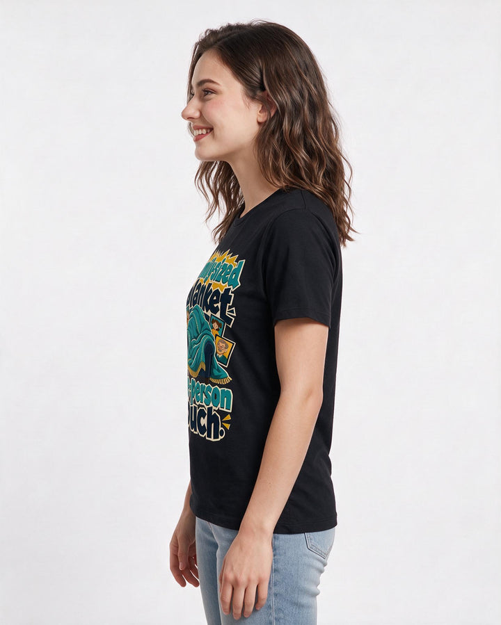 Mom Black T-Shirt for Women – Everyday Expression Graphic Tee product image 2