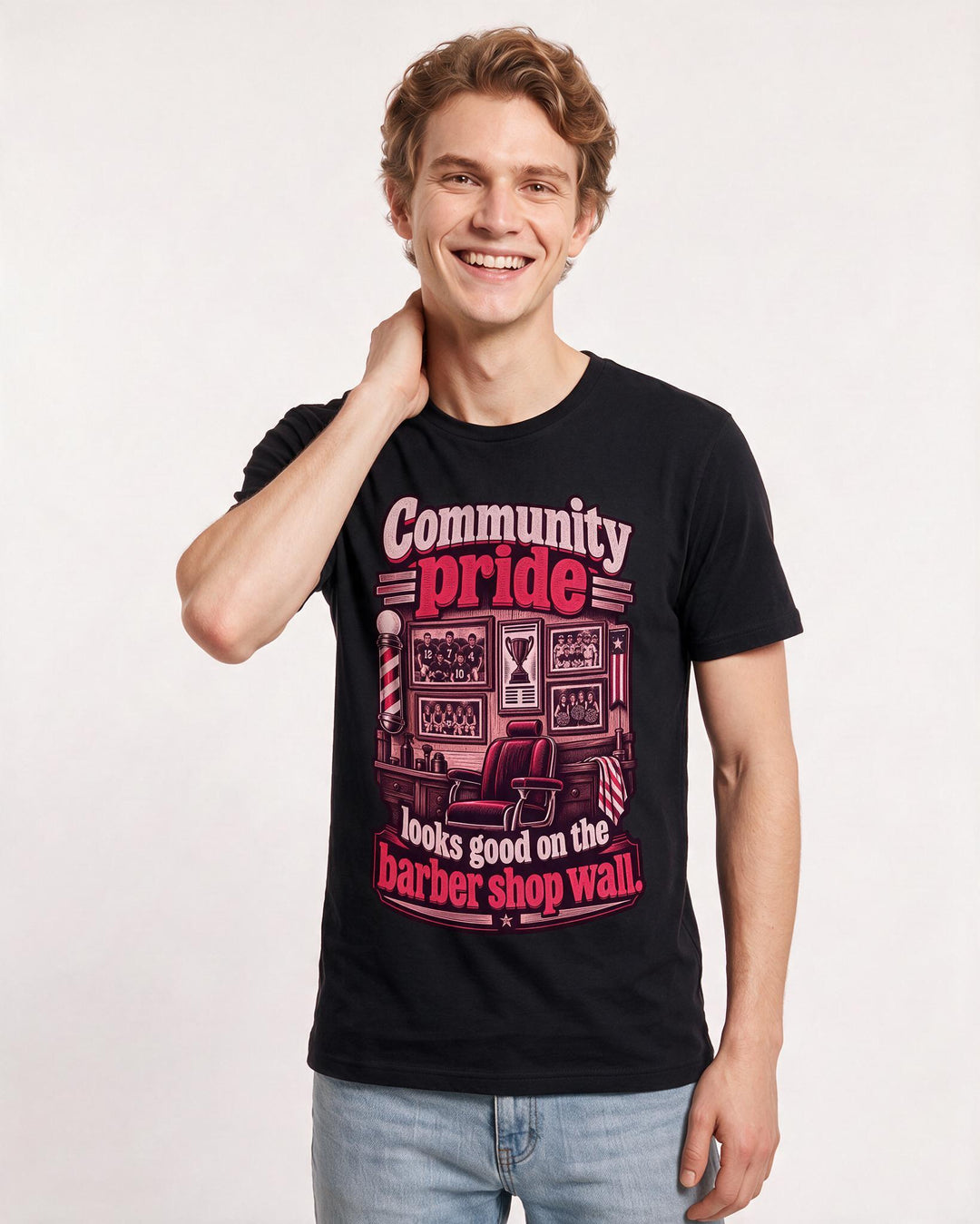 Patriotic Black T-Shirt for Men – Everyday Expression Graphic Tee product image 1