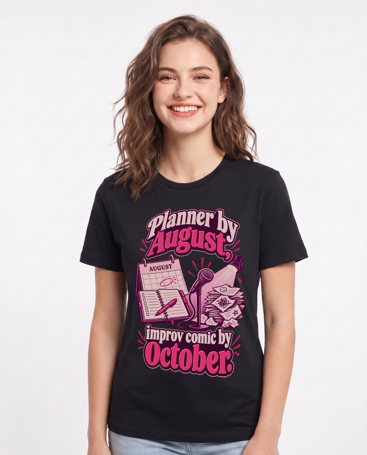 Teacher Black T-Shirt for Women – Everyday Expression Graphic Tee product image 3