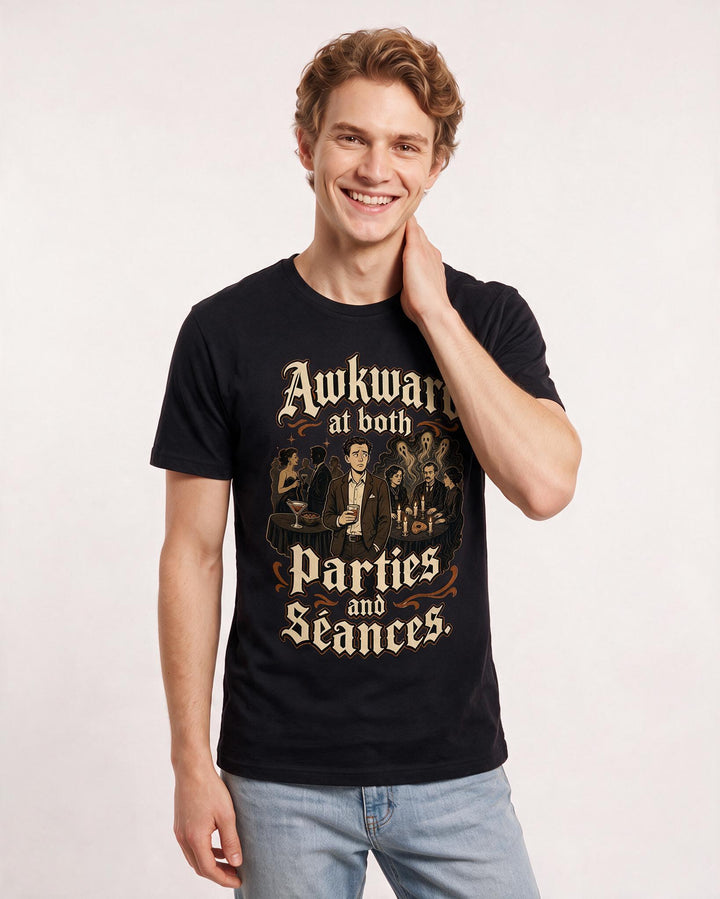 Halloween Black T-Shirt for Men – Halloween Theme Graphic Tee product image 1