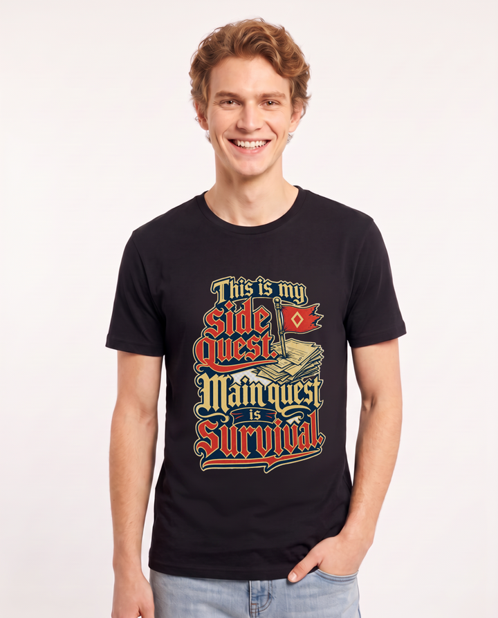 Gaming Black T-Shirt for Men – Game Night Graphic Tee product image 3