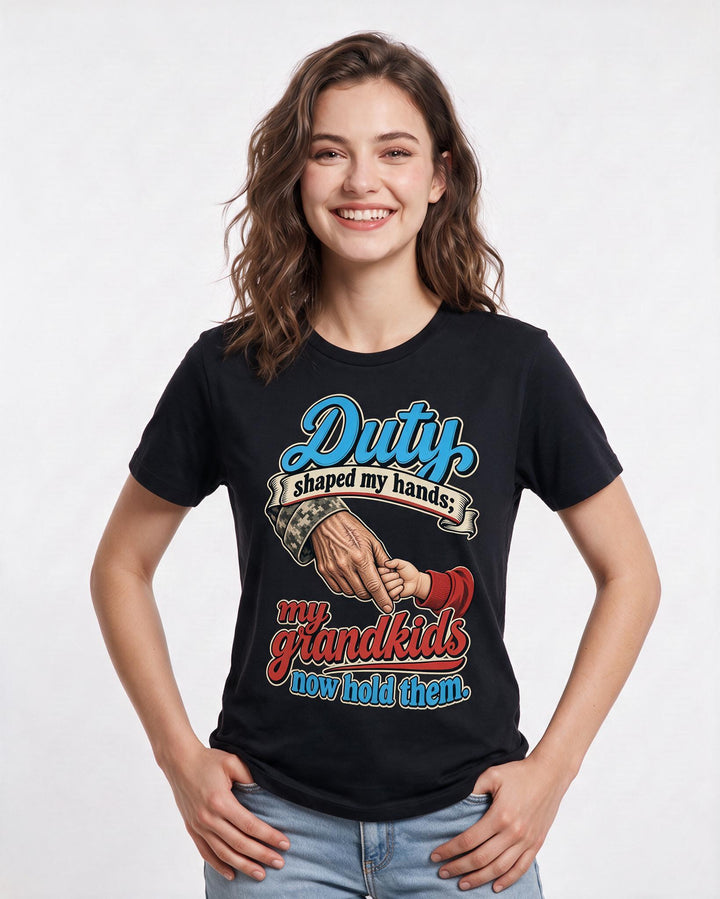 Veteran Black T-Shirt for Women – Everyday Expression Graphic Tee product image 1