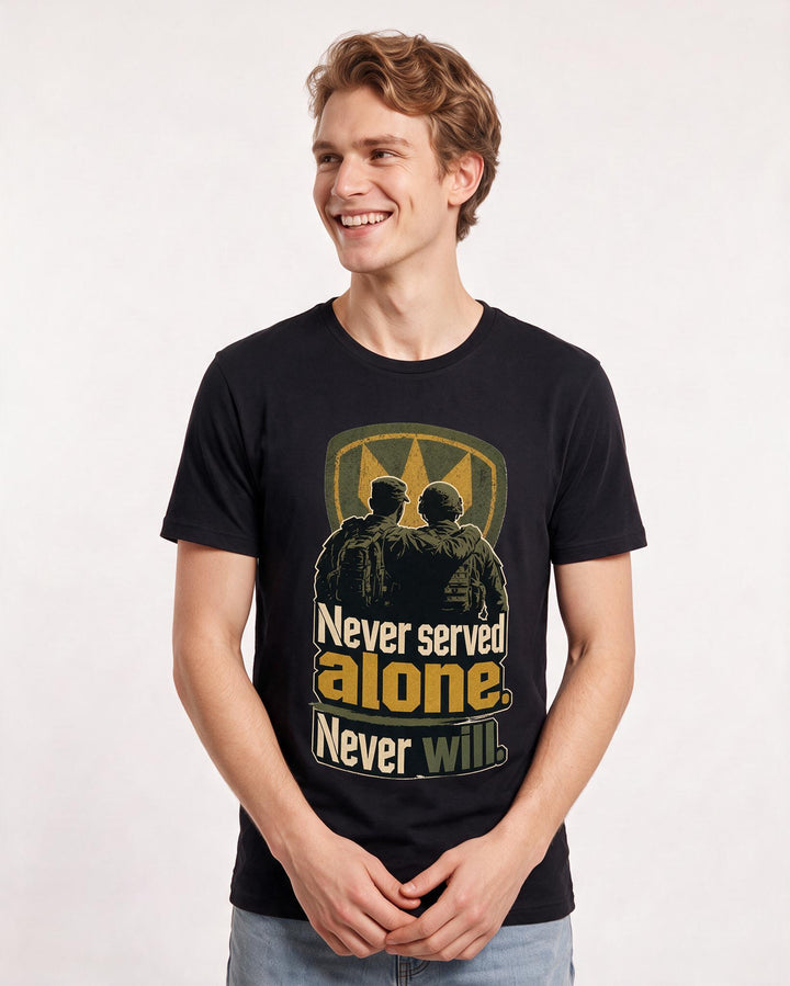 Veteran Black T-Shirt for Men – Everyday Expression Graphic Tee product image 1