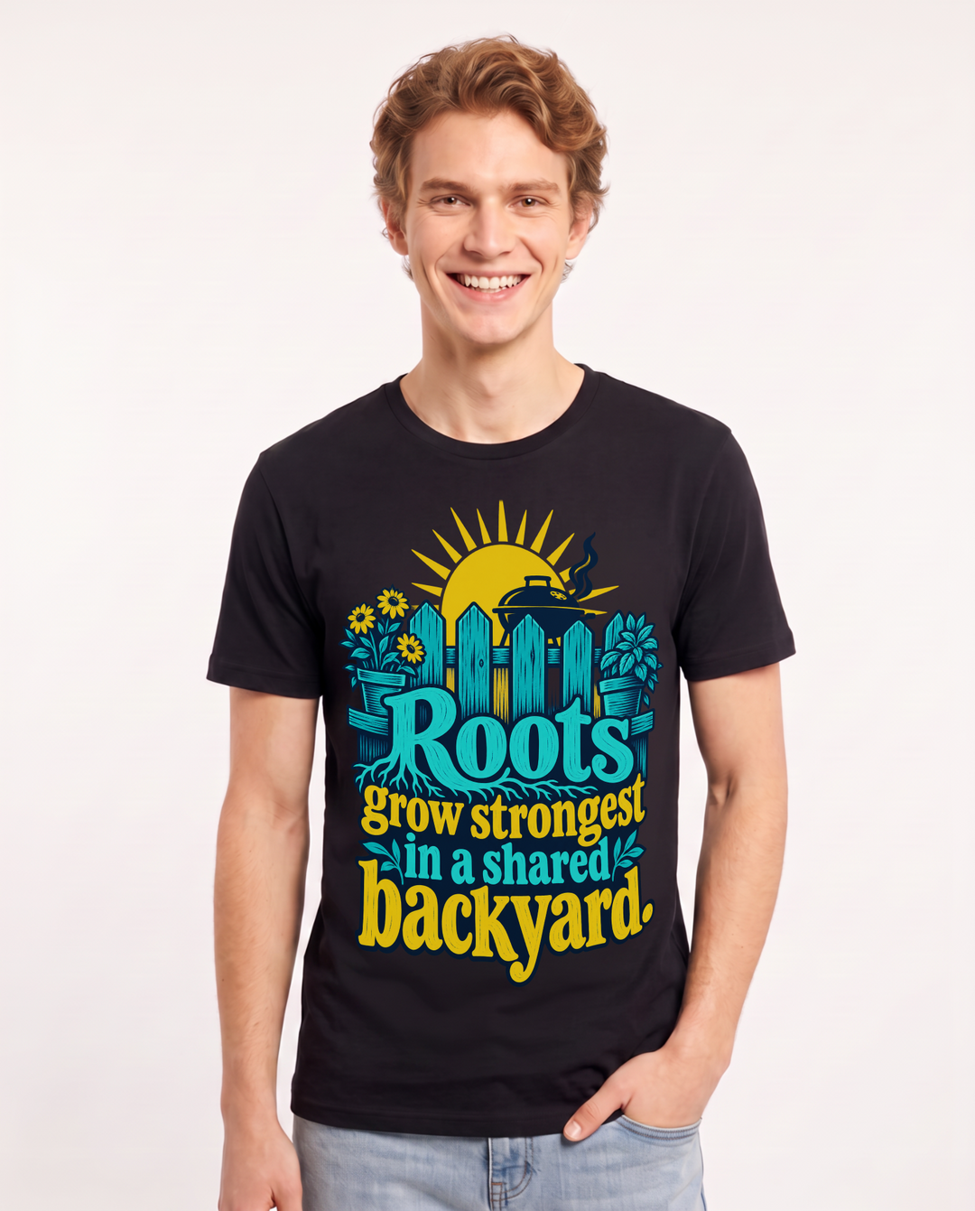 Patriotic Black T-Shirt for Men – Everyday Expression Graphic Tee product image 3