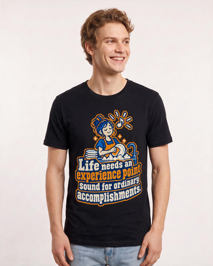 Gaming Black T-Shirt for Men – Game Night Graphic Tee product image 1