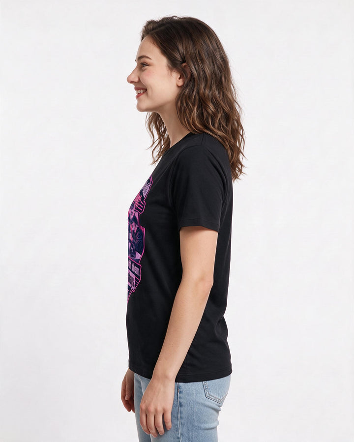 Veteran Black T-Shirt for Women – Everyday Expression Graphic Tee product image 2